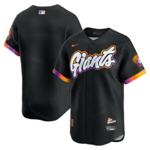 Men's San Francisco Giants Nike Anthracite 2025 City Connect Limited Jersey