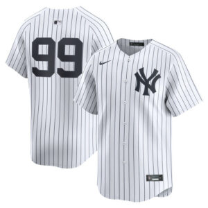 Men's New York Yankees Aaron Judge Nike White Home Limited Player Jersey