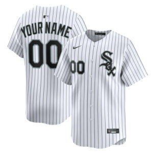 Men's Chicago White Sox Nike White Home Limited Custom Jersey