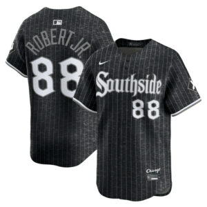 Men's Chicago White Sox Luis Robert Jr. Nike Black City Connect Limited Player Jersey