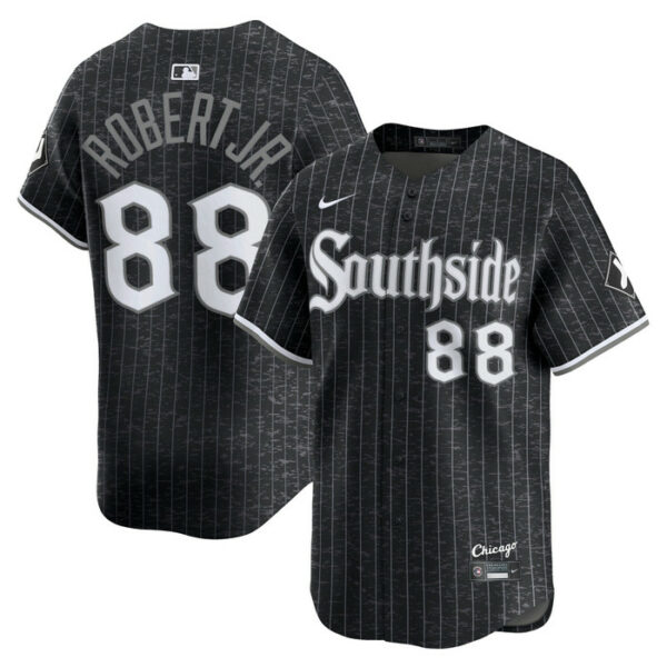 Men's Chicago White Sox Luis Robert Jr. Nike Black City Connect Limited Player Jersey