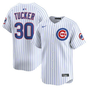 Men's Chicago Cubs Kyle Tucker Nike White Home Limited Player Jersey