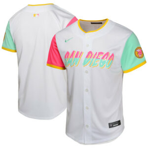 Youth San Diego Padres Nike White City Connect Limited Jersey