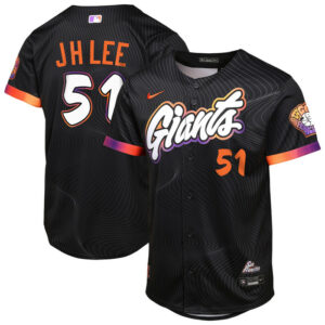 Youth San Francisco Giants Jung Hoo Lee Nike Anthracite 2025 City Connect Limited Player Jersey