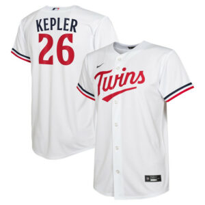 Youth Minnesota Twins Max Kepler Nike White Alternate Replica Player Jersey