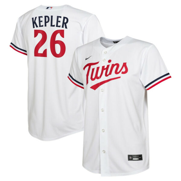 Youth Minnesota Twins Max Kepler Nike White Alternate Replica Player Jersey