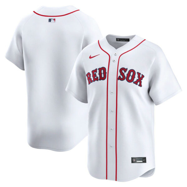 Men's Boston Red Sox Nike White Home Limited Jersey