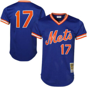 Men's New York Mets Keith Hernandez Mitchell & Ness Royal Cooperstown Mesh Batting Practice Jersey