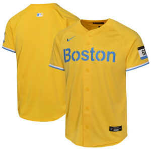 Youth Boston Red Sox Nike Gold City Connect Limited Jersey