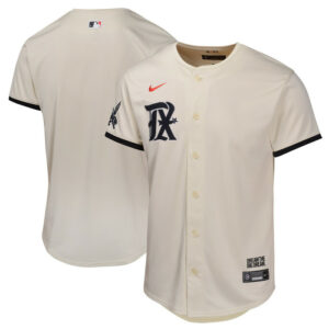 Youth Texas Rangers Nike Natural City Connect Limited Jersey