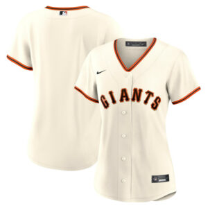 Women's San Francisco Giants Nike Cream Home Replica Team Jersey