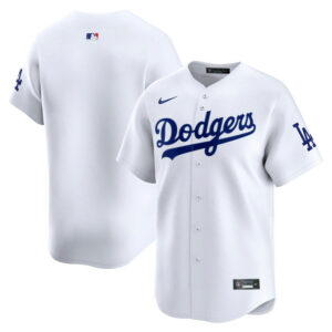Men's Los Angeles Dodgers Nike White Home Limited Jersey