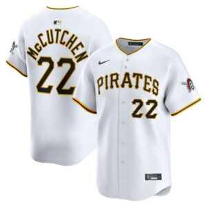 Men's Pittsburgh Pirates Andrew McCutchen Nike White Home Limited Player Jersey