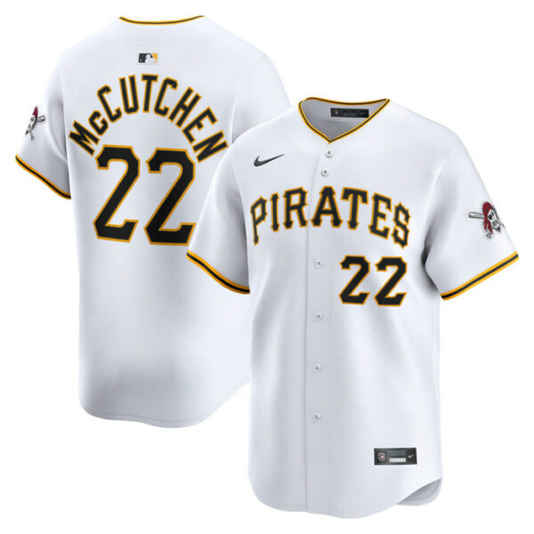 Men's Pittsburgh Pirates Andrew McCutchen Nike White Home Limited Player Jersey