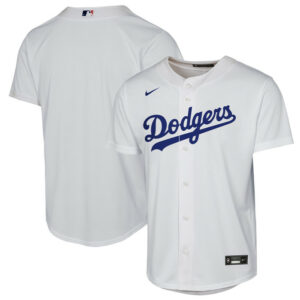 Youth Los Angeles Dodgers Nike White Home Replica 2.0 Jersey