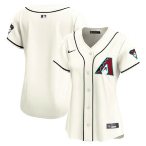Women's Arizona Diamondbacks Nike Cream Home Limited Jersey