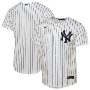Youth New York Yankees Nike White Home Replica 2.0 Jersey