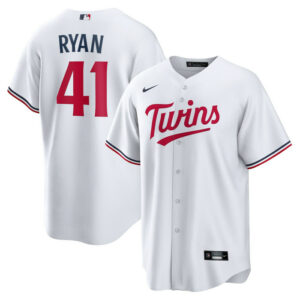 Minnesota Twins Joe Ryan Nike White Home Replica Player Jersey