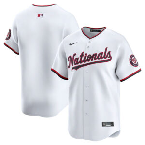 Men's Washington Nationals Nike White Home Limited Jersey