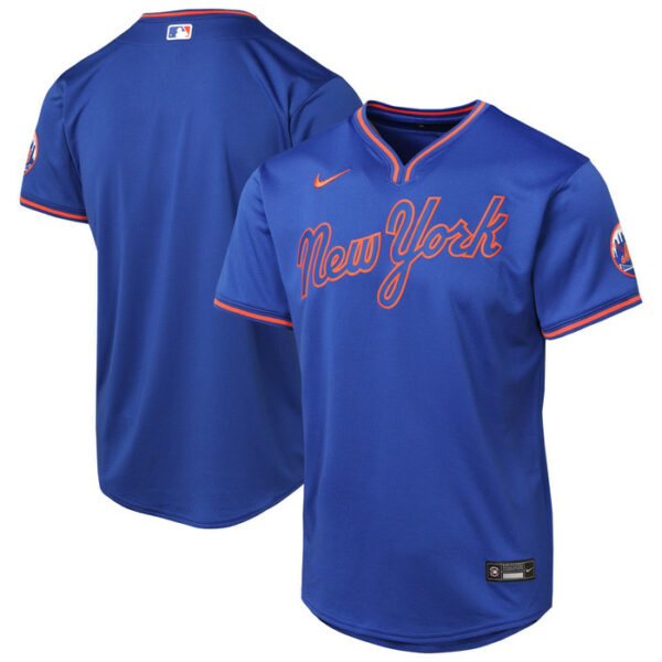 Youth New York Mets Royal Limited Jersey