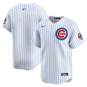 Men's Chicago Cubs Nike White Home Limited Jersey
