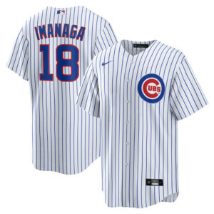 Men's Chicago Cubs Shota Imanaga Nike White Home Replica Jersey
