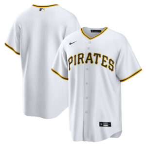 Men's Pittsburgh Pirates Nike White Home Replica Team Jersey