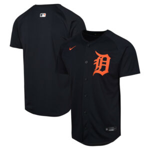 Youth Detroit Tigers Nike Navy Alternate Limited Jersey