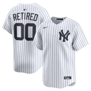Men's New York Yankees Nike White Home Limited Pick-A-Player Retired Roster Jersey