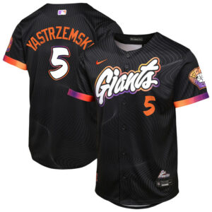 Youth San Francisco Giants Mike Yastrzemski Nike Anthracite 2025 City Connect Limited Player Jersey