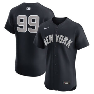 Men's New York Yankees Aaron Judge Nike Navy Alternate 1 Elite Player Jersey