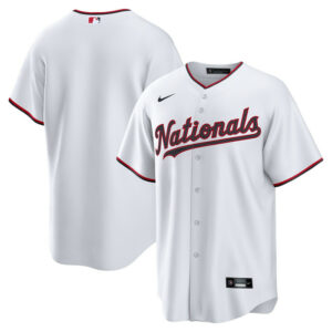 Youth Washington Nationals Nike White Home Replica 2.0 Jersey