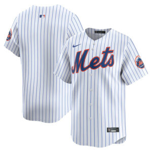 Men's New York Mets Nike White Home Limited Jersey