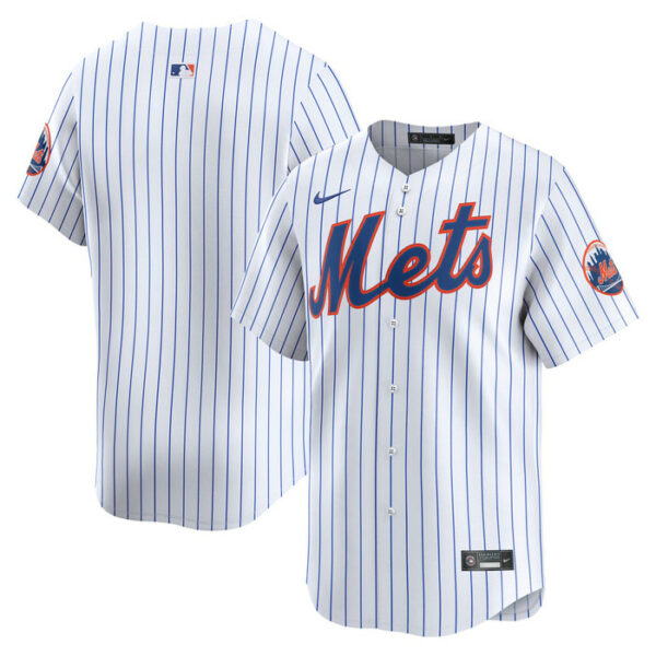 Men's New York Mets Nike White Home Limited Jersey