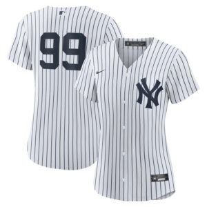 Women's New York Yankees Aaron Judge Nike White Home Replica Player Jersey