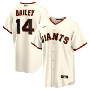 Men's San Francisco Giants Patrick Bailey Nike Cream Home Replica Jersey
