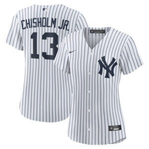 Women's New York Yankees Jazz Chisholm Jr. Nike White Home Replica Jersey