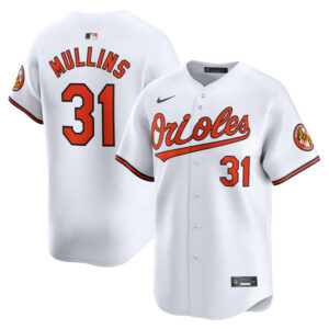 Men's Baltimore Orioles Cedric Mullins Nike White Home Limited Player Jersey