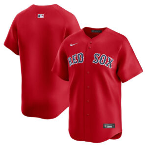 Men's Boston Red Sox Nike Red Alternate Limited Jersey