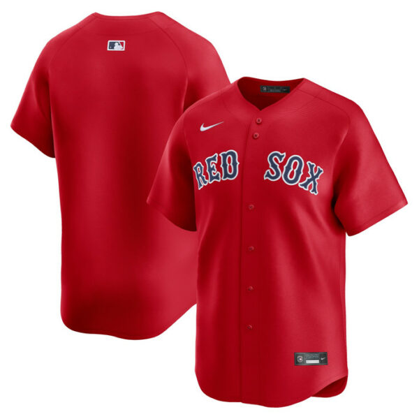 Men's Boston Red Sox Nike Red Alternate Limited Jersey