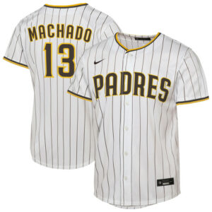Youth San Diego Padres Manny Machado Nike White Home Replica Player Jersey