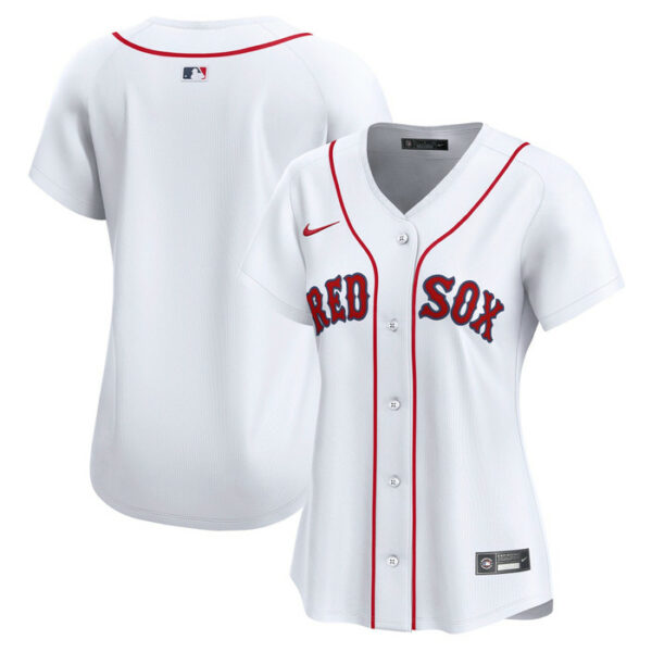 Women's Boston Red Sox Nike White Home Limited Jersey