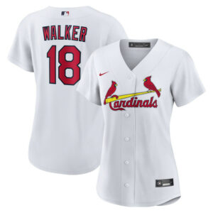 Women's St. Louis Cardinals Jordan Walker Nike White Home Replica Jersey