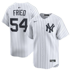 Men's New York Yankees Max Fried Nike White Home Limited Player Jersey