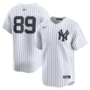 Men's New York Yankees Jasson Dominguez Nike White Home Limited Player Jersey