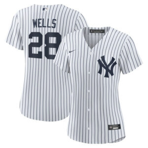 Women's New York Yankees Austin Wells Nike White Home Replica Jersey
