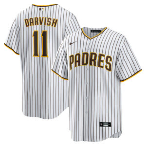 Men's San Diego Padres Yu Darvish Nike White Home Replica Player Jersey
