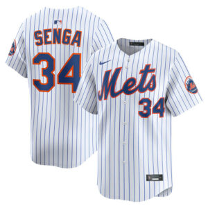 Men's New York Mets Kodai Senga Nike White Home Limited Player Jersey