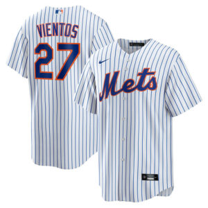 Men's New York Mets Mark Vientos Nike White Home Replica Jersey