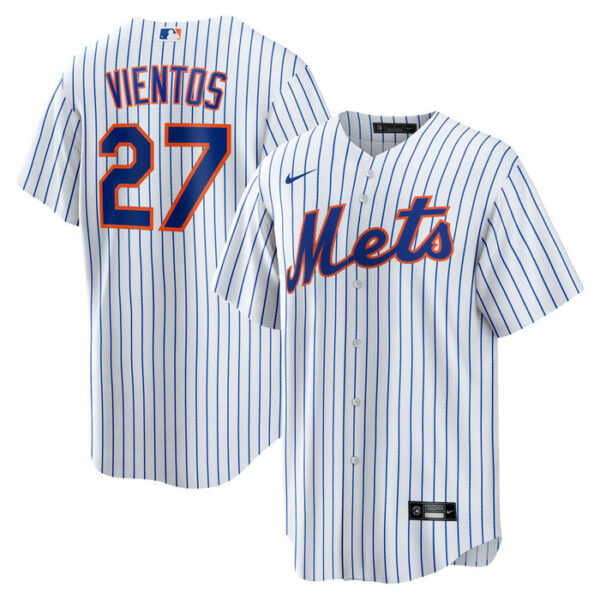 Men's New York Mets Mark Vientos Nike White Home Replica Jersey